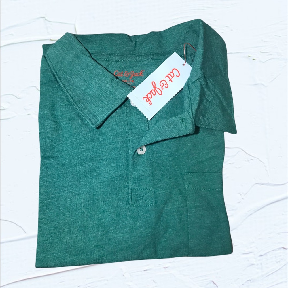 Retro Green Cat & Jack Plus size Shirt XXL
